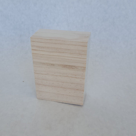 Block - 3" x 4" Wood