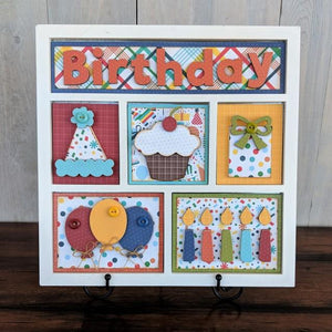 Birthday Shadow Box Kit