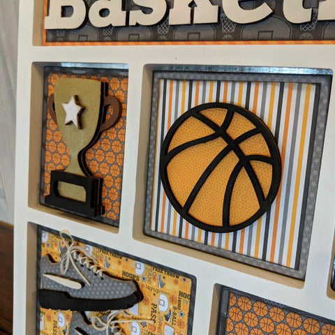 Basketball Shadow Box Kit