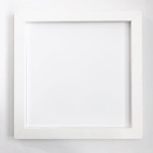 Click Frame Back - 12x12 Clean White
