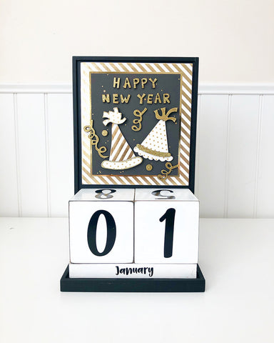 Block Countdown - January / Happy New Year