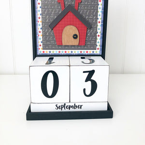 Block Countdown - September / School