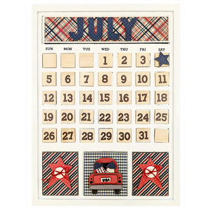 Magnetic Calendar - July