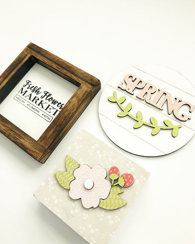 Tray - Apr Kit (Flower Market Frame, Spring, Flower)