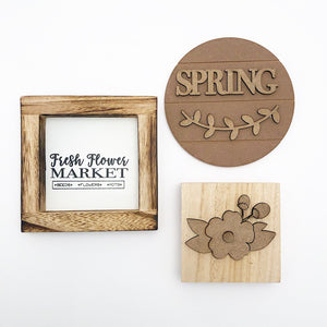 Tray - Apr Kit (Flower Market Frame, Spring, Flower)
