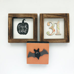 Tray - Oct Kit (Trick Frame, 31 Frame, Bat & Witch Hat)