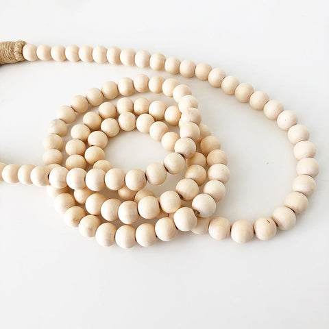 Wood Beads - Mini (Medium Small, 60" Long